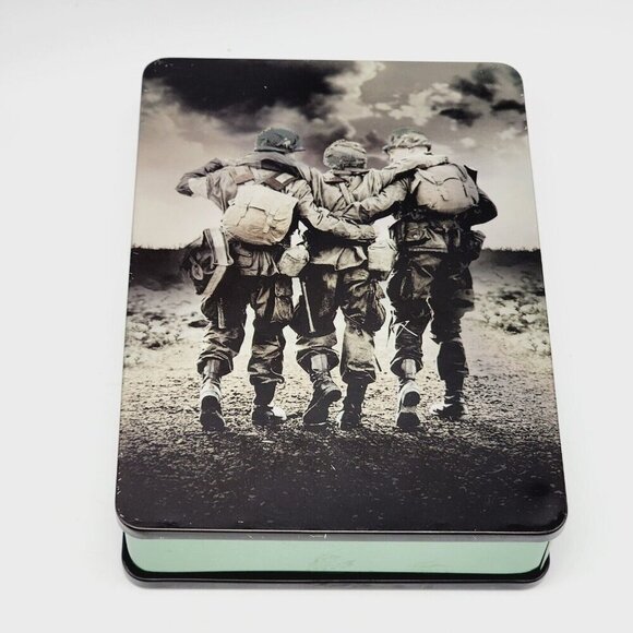 Band of Brothers DVD Set Tin Steelcase Box with Sleeve 6 discs HBO mini Series - Picture 10 of 12